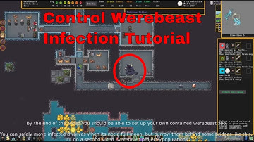 Werebeast Infections - Detect, Contain, and Safety Room - Dwarf Fortress Tutorial *Masterwork*