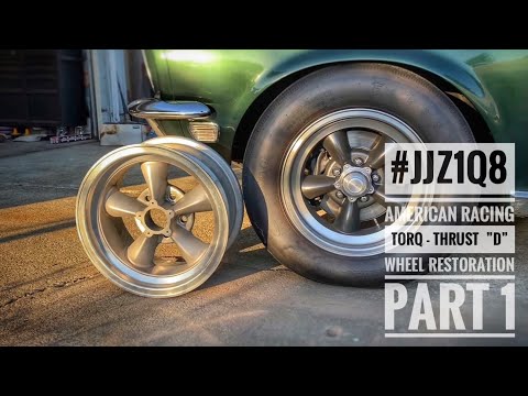 Vintage American Racing Torq - Thrust “D“ Wheel Restoration: 1968 Ford Mustang Fastback; Part 1 of 2