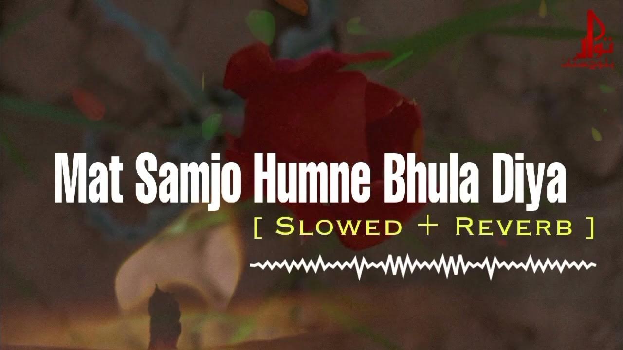 Mat Samjho Humne Bhula Diya [Slowed + Reverb] Song Balochistan YouTube