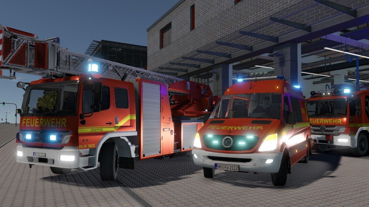 Emergency Call 112 - Firefighters Ready for Action!