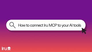 How to set up the Iru MCP server with Claude (and other LLMs)