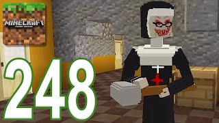 Minecraft: PE - Gameplay Walkthrough Part 248 - Evil Nun Horror Map (iOS, Android)