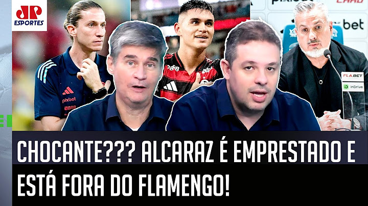 "Essa NOTÍCIA é MUITO SURPREENDENTE, cara! O Alcaraz SAIR ASSIM do Flamengo DEIXA CLARO que..."