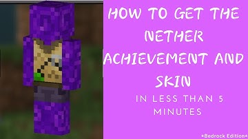 How to get the nether achievement in less than 5 minutes!