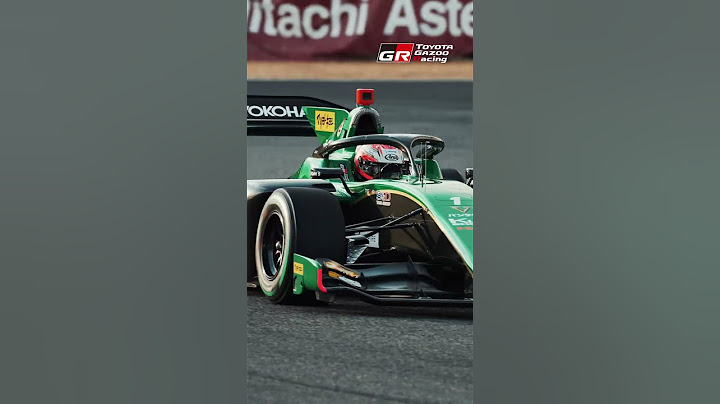 SHO TSUBOI 1 VANTELIN TEAM TOM’S | SUPER FORMIULA