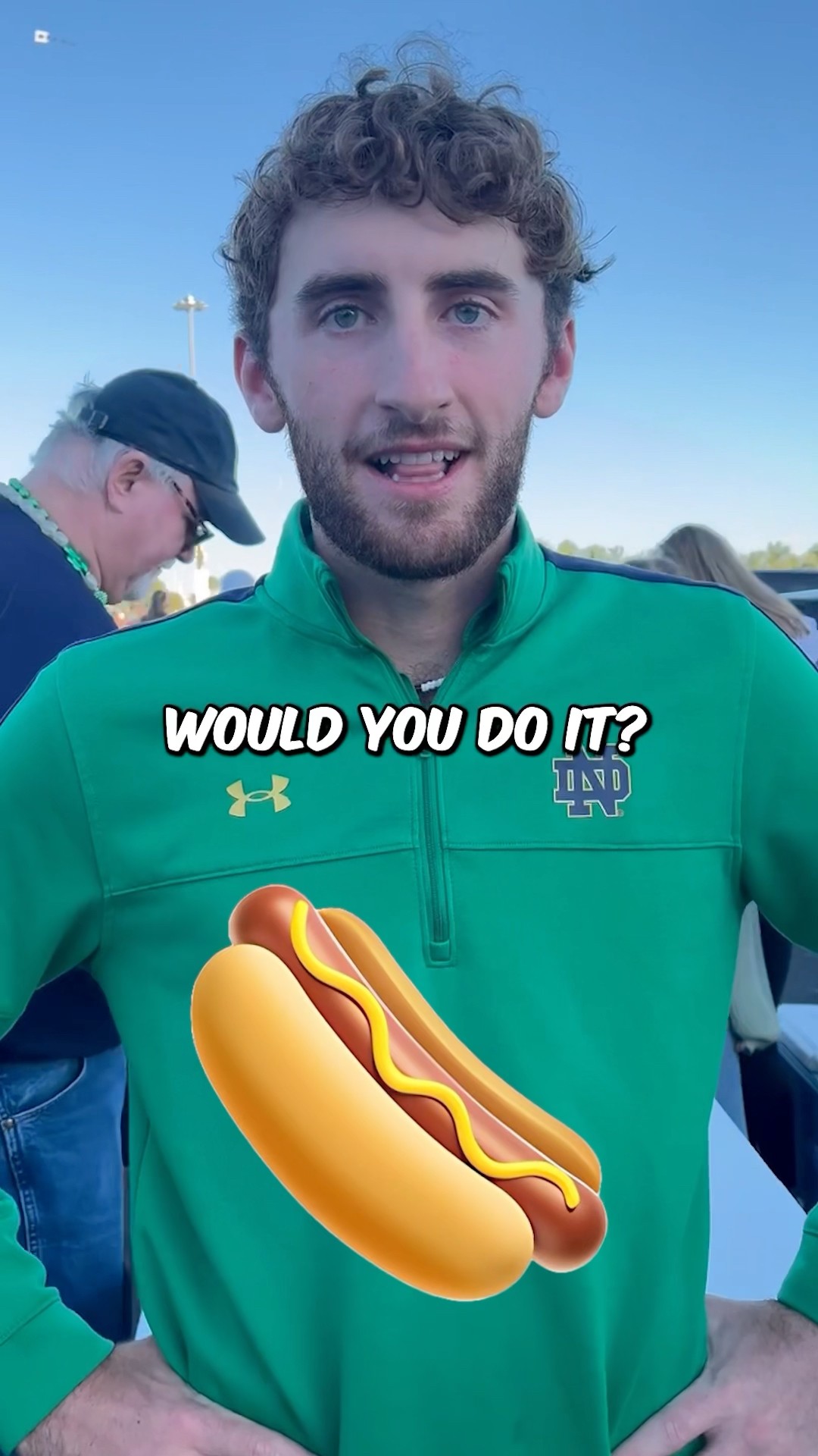 Glizzys for the rest of the year for a Notre Dame championship? Absolutely ☘️?