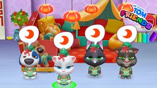 My Talking Tom Friends DAY 201 Gameplay - Playing Mini Games (Android/iOS) screenshot 5