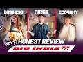 Very honest air india 777 flight review first class business economy