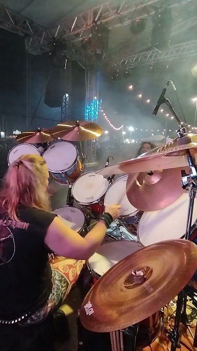 Caught Somewhere in time - Steel Maiden - Drum Cam. Iron Maiden cover