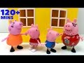 PEPPA PIG CON SU FAMILIA MAMA PIG PAPA PIG HERMANO GEORGE ABUELO Y AMIGOS - COLECCIÓN DE VÍDEO