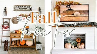 COZY FALL HOME TOUR | Fall Decorating Ideas | Modern Farmhouse Fall Decor