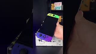 Nintendo Switch OLED Model Splatoon 3 Edition Black #pixophone #unpacking #unboxing Nintendo Switch OLED Model Splatoon 3 Edition Black #pixophone #unpacking #unboxing