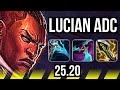 LUCIAN & Yuumi vs JHIN & Poppy (ADC) | 10/2/10 | KR Challenger | 25.20