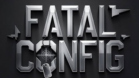 FATAL CONFIG CODM ANDROID NO BAN NEW UPDATE | 50% SETTING CONFIG CODM