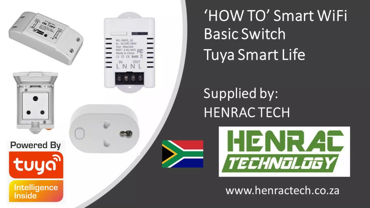 How to Smart Wifi Basic Switch, Setup & Configure - Tuya Smart