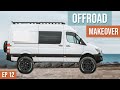 Offroad Upgrade für den Sprinter! Höherlegung, AT Reifen & Ersatzradhalter -  EP12