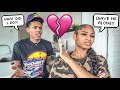 Telling My Boyfriend To LEAVE ME ALONE To See If He Does..*Cute Reaction*