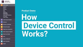 How Device Control Works? - Endpoint Protector Demo screenshot 5