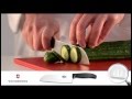 VICTORINOX瑞士維氏 抗潮防黏 日式主廚刀/三德刀 (盒裝)-紅 product youtube thumbnail