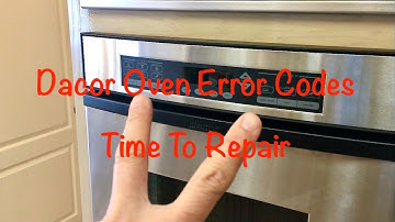 Oven Repair Dacor CPS227 Error Code F1 & F0 Relay Board & Control Board Removal