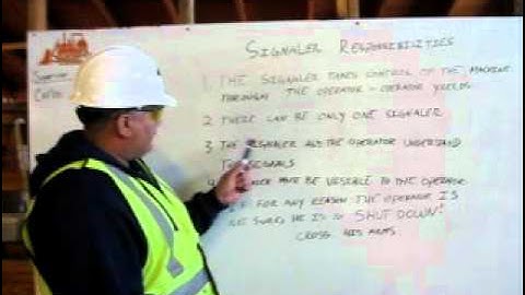 Signaler Responsibilities with Brian Orozco