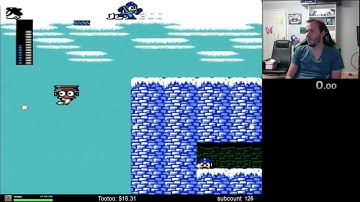 Mega Man 1 buffer setup height demo - read description