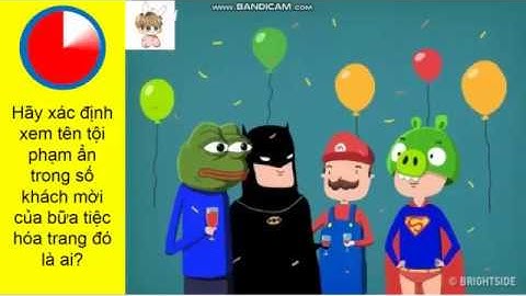 10 câu hỏi khó nhất hack não IQ của bạn--90% người chỉ trả lời được 2 câu