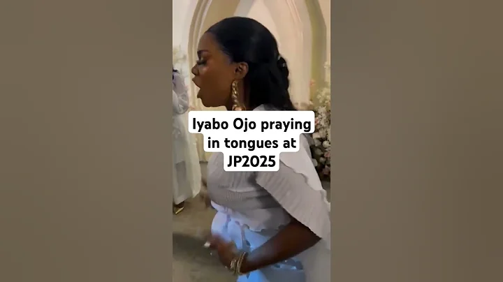 iyabo ojo praying in tongues at her daughter's wedding #jp2025 #prayingmother @QED