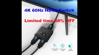 Best MT-VIKI 4K HDMI Switch Splitter in 2024