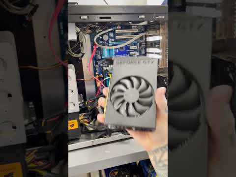 Installing NVIDIA GEFORCE GTX Graphics Card In Custom Gaming PC
