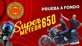 Royal Enfield supermeteor 650 PRUEBA A FONDO.