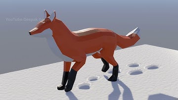 Creating Footprint with Dynamic Paint In Blender2.93