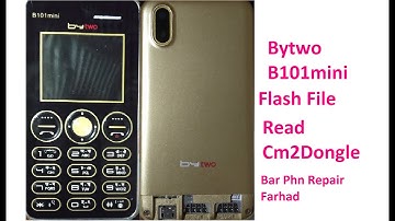 Bytwo B101mini Flash File Read By Cm2 Dongle