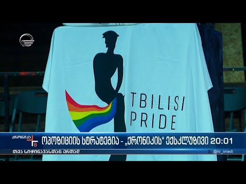 ოპოზიციის სტრატეგია - „ქრონიკის“ ექსკლუზივი