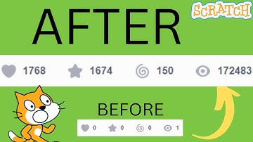 *EASY HACK* To Get Famous On Scratch