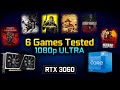 RTX 3060 + i5 12400F Tested in 6 Popular Games (1080p)