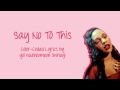 2-4. Say No To This (Hamilton) - Color Coded Lyrics