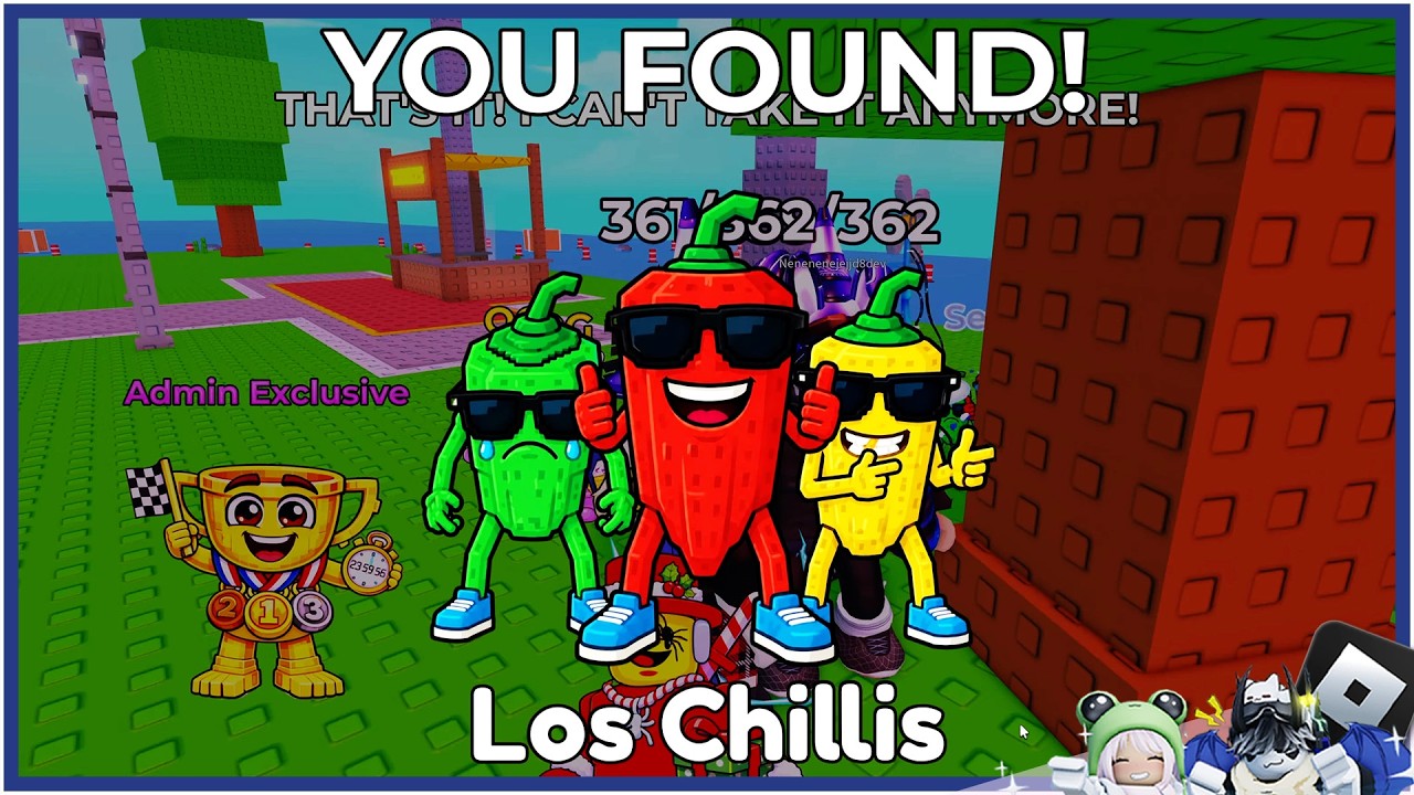 🐤LOS CHILLIS!🐤 |🧨Find the Brainrot [473]🎵| @yulyonroblox |🎮ROBLOX | 4K ...