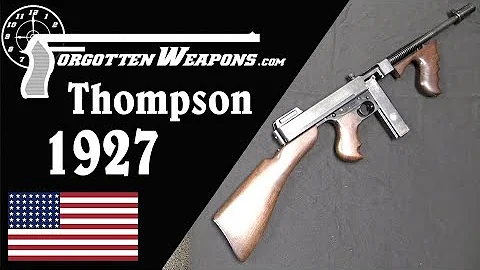Model 1927 Thompson Semi Automatic Carbine
