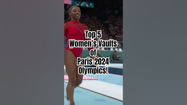 Top 5 Women’s Vaults! | Paris 2024 Olympics