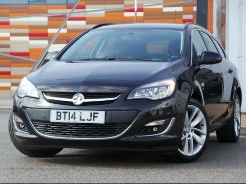 2014 14 Plate Vauxhall Astra 1 7 Cdti 130ps Ecoflex Sri Sports Tourer Estate In Carbon Flash Black Youtube
