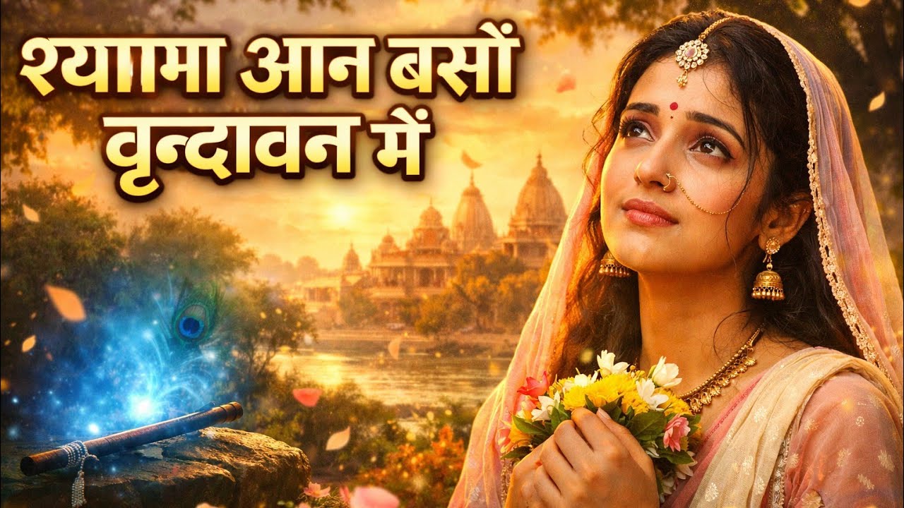 श्यामा आन बसों वृन्दावन में | Radha Krishna Bhajan | Vrindavan Bhakti Song