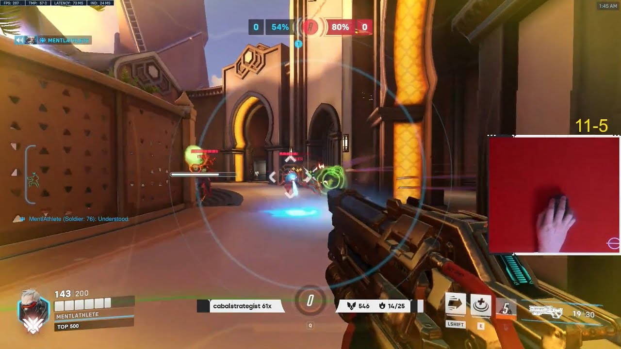 GALE + DANTEH! SOLDIER 76 + CASSIDY TOP 500 GAMEPLAY OVERWATCH 2 SEASON 3