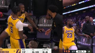 LBJ TO TEAM "IM F*CKING PROUD OF Y'ALL! WE SHOWED EM" LAKERS SHOCK SUNS! FULL SHOWTIME HIGHLIGHTS