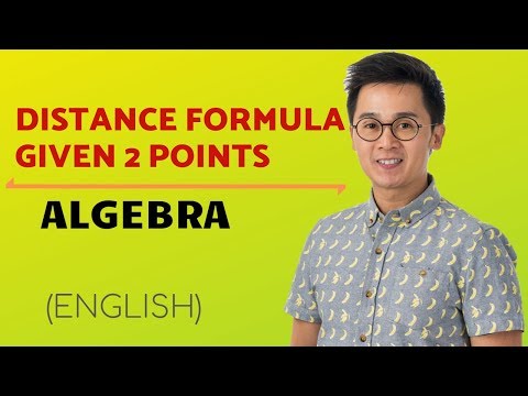 Video lesson: Distance Formula Worksheet (English lesson)