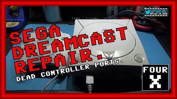 SEGA Dreamcast - Dead Controller ports Repair.