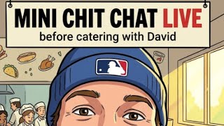Mini Chit Chat Live Before Lunch Cater With The Dasher You Like Most