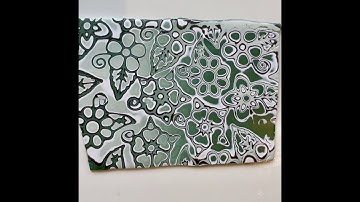 Simple mokume gane with polymer clay