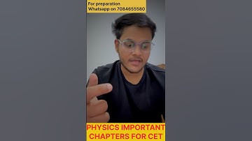 Physics important chapters for IMU CET 2024 | Merchant Navy | #marinersk #merchantnavy