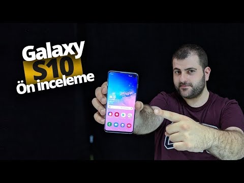 Samsung Galaxy S10 ön inceleme!